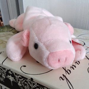 TY Beanie Babies- Squealer The Pig- Style# 4005